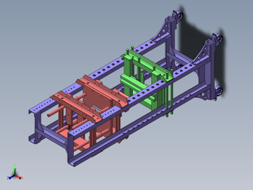 10吨液压折弯机sw18正等轴测缩略图