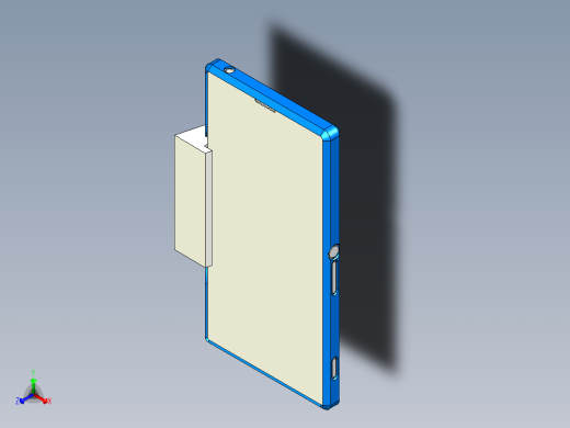 索尼z1 11保护壳正等轴测缩略图