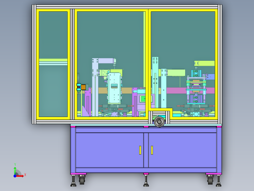 手机FFC冲裁检测机（FFC软排线冲切机及CCD视觉检测设备）前视缩略图
