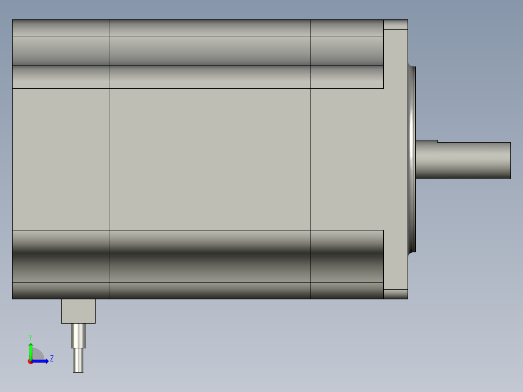 LXYC-BOSS57HS22雷赛ldA-ZYNP013左视图