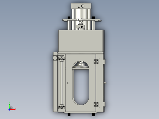 PY-4合1下槽组件-00下槽部分前视缩略图
