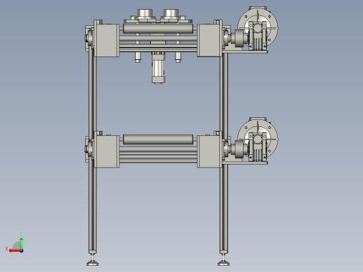 双重倍速链传输装置后视缩略图