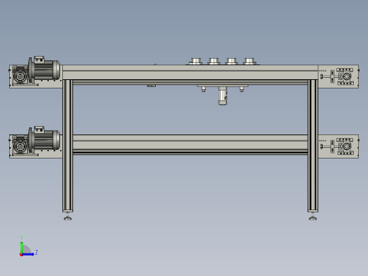 双重倍速链传输装置左视缩略图