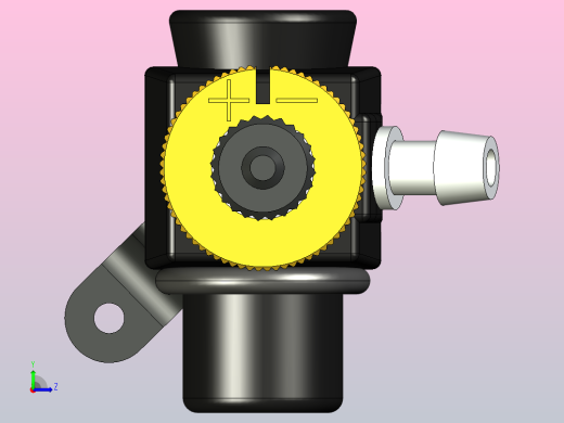遥控化油器左视缩略图