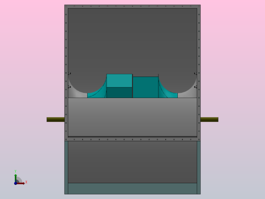 SAB-KH双吸后倾离心风机[KH 18]应达风机前视缩略图