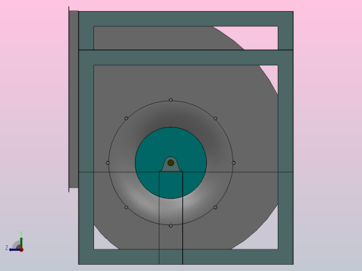 SAB-KH双吸后倾离心风机[KH 18]应达风机右视缩略图