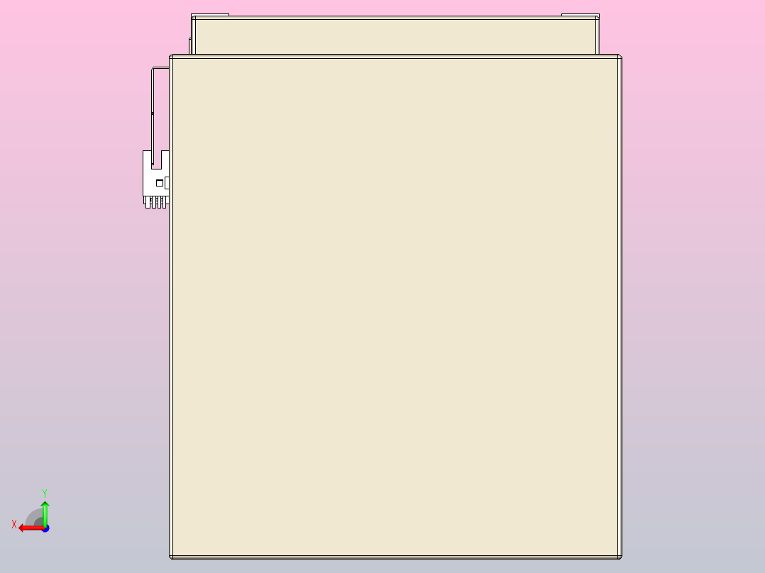 滚珠丝杠直线轴带导轨全封闭TPA-HCR-220D-3210C-L2000-MP-C-P1K-N3后视图
