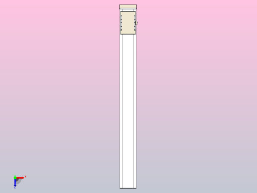 滚珠丝杠直线轴带导轨全封闭TPA-HCR-220D-3210C-L2000-MP-C-P1K-N3俯视缩略图