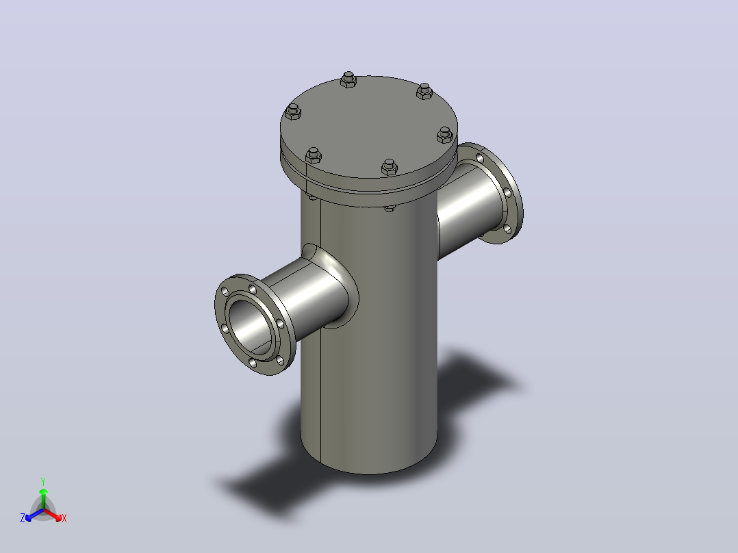 SD16C 篮式过滤器[50]主视图