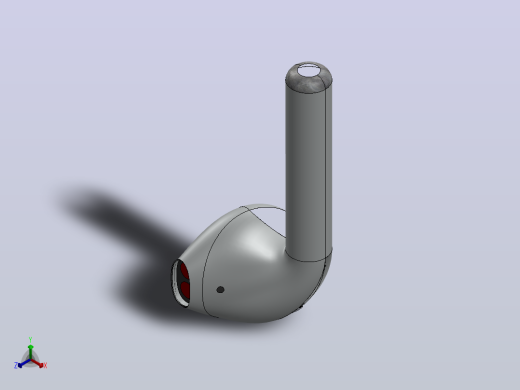 苹果airpod 正等轴测缩略图