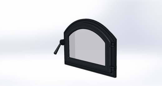 砖烤箱的火门Vezuviy222arc型缩略图