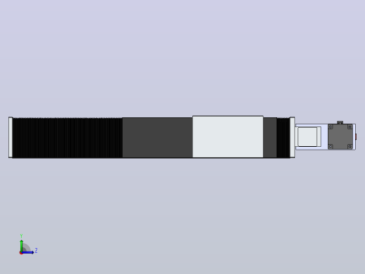 直线模组DMBF220-LBCR（电机左后折）[DMBF220-L45S500-DT750-A2U-LBCR]左视缩略图