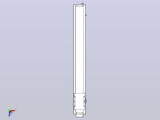 无尘螺杆滑台KCH17-BM（750W）KCH17-1200-BM-750W-C4俯视缩略图