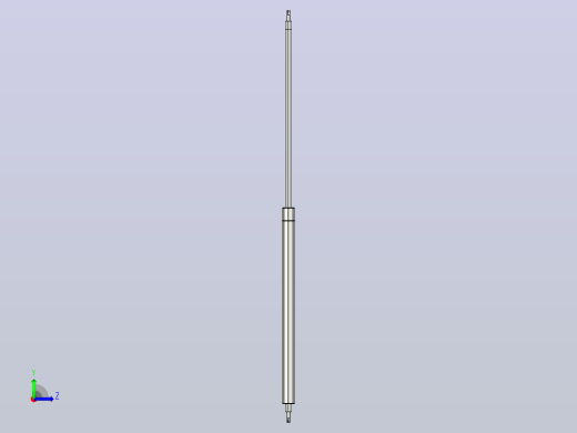 gsb22-e-e-s290_asm氮气弹簧左视缩略图