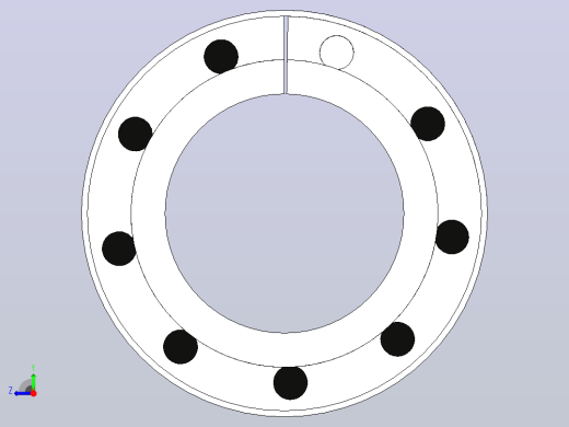 Z11系列胀紧套[Z11-70×90]右视缩略图