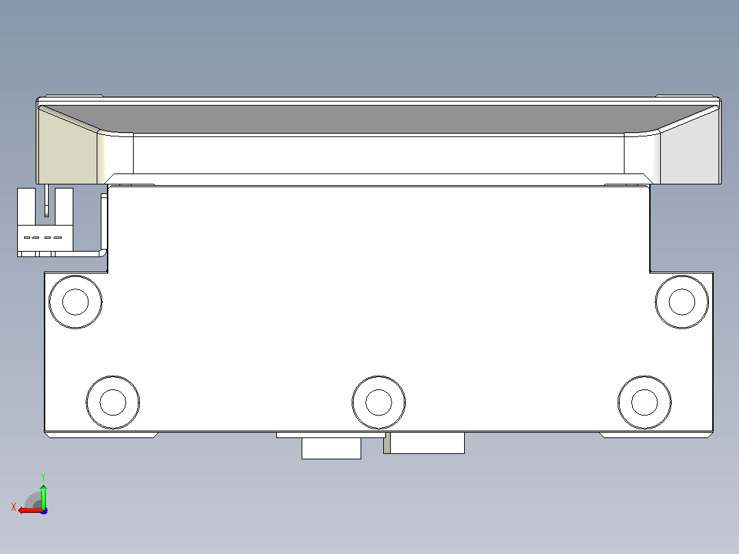 滚珠丝杠直线轴内置导轨TPA-GCR-170-2510C-L1350-M-M75-N3后视图