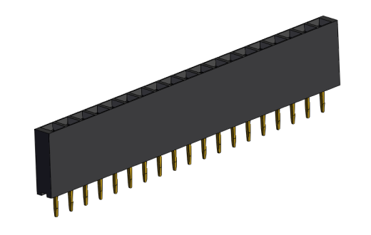 母间距连接器2.54毫米x8  x15  x19引脚缩略图