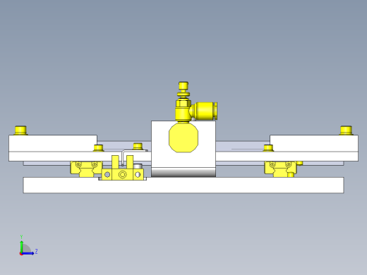 防止工件浮起与定位夹具左视缩略图
