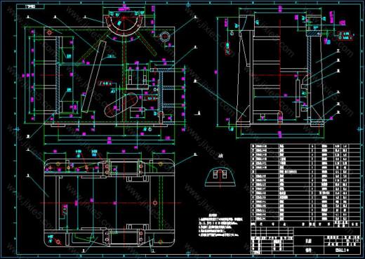 PE250X400颚式破碎机全套图纸缩略图