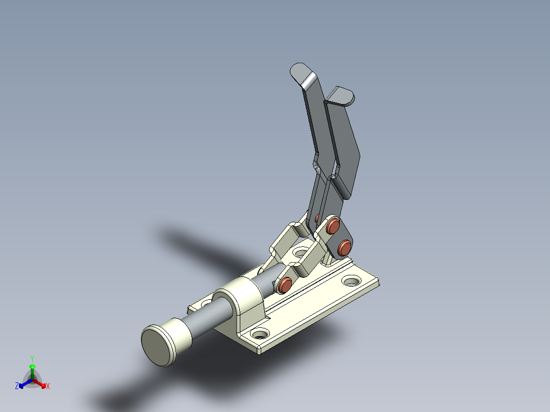 Door Clamp门夹3D数模图纸 Solidworks设计