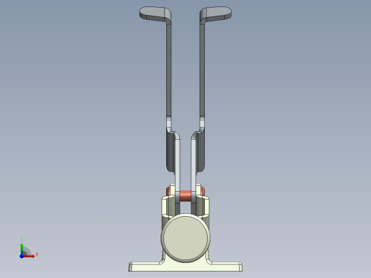 Door Clamp门夹3D数模图纸 Solidworks设计前视缩略图