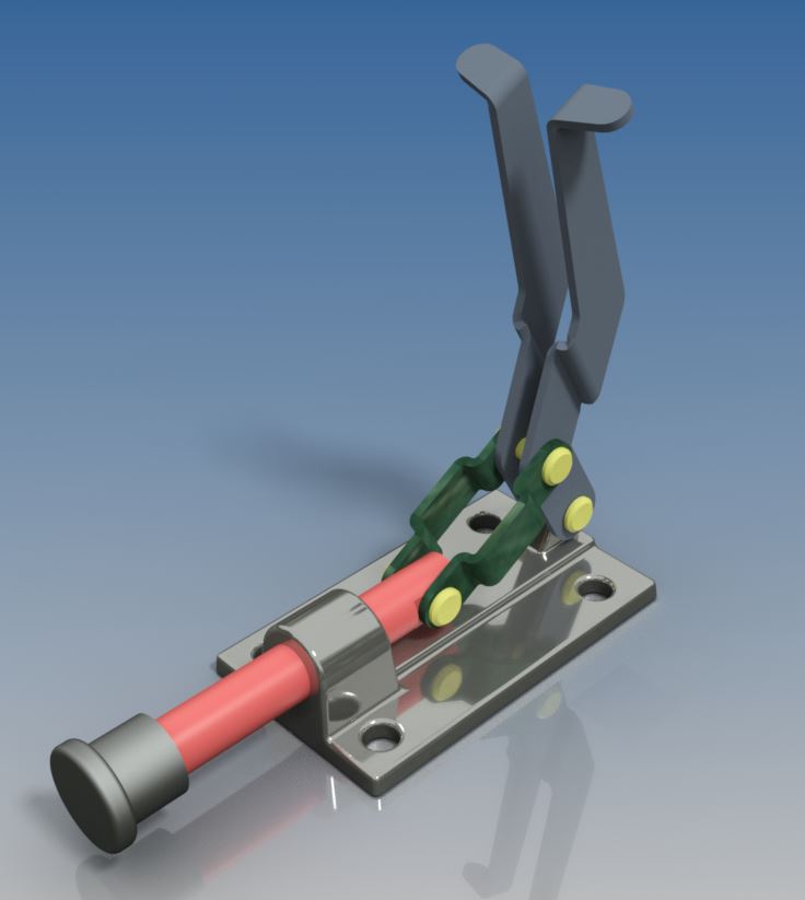 Door Clamp门夹3D数模图纸 Solidworks设计