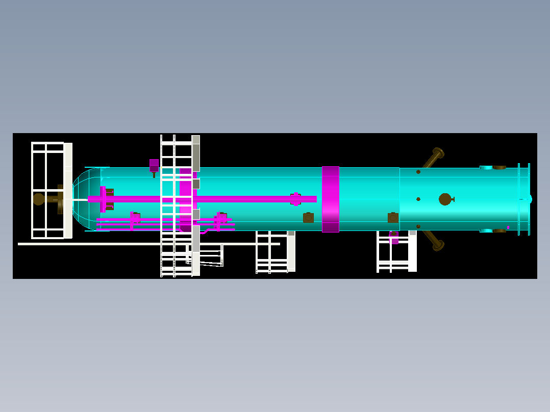 AUTOCAD 真空吸尘器塔图纸