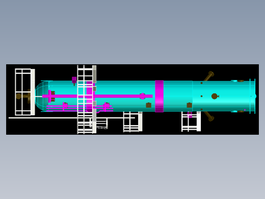 AUTOCAD 真空吸尘器塔图纸