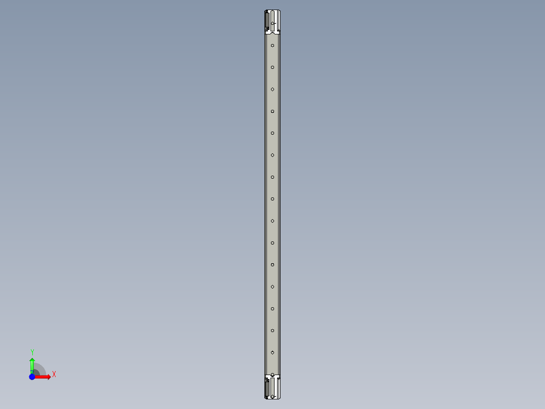 基恩士SL-V18L_R_kc图纸模型前视图