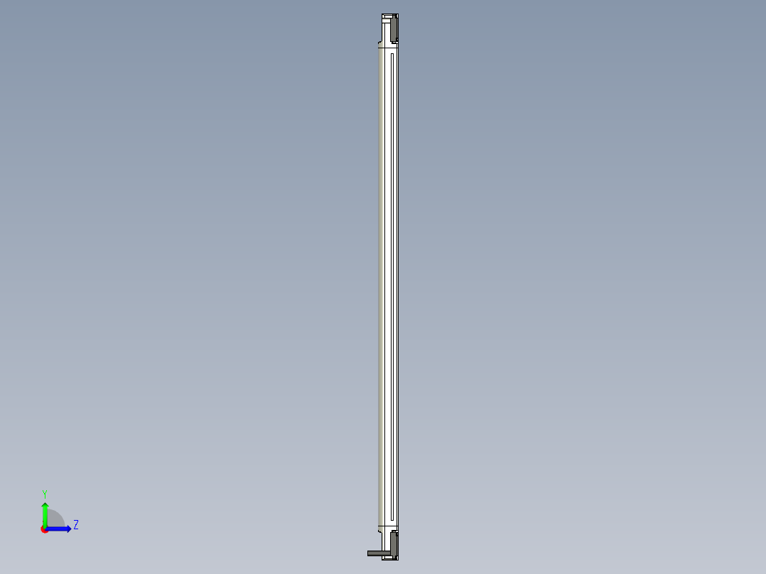 基恩士SL-V18L_R_kc图纸模型左视图