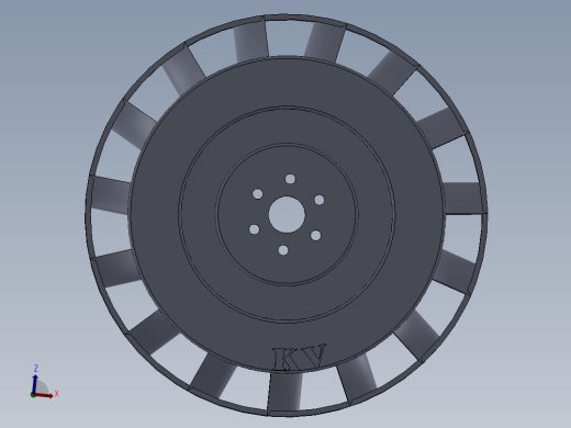 混流式水轮机转轮