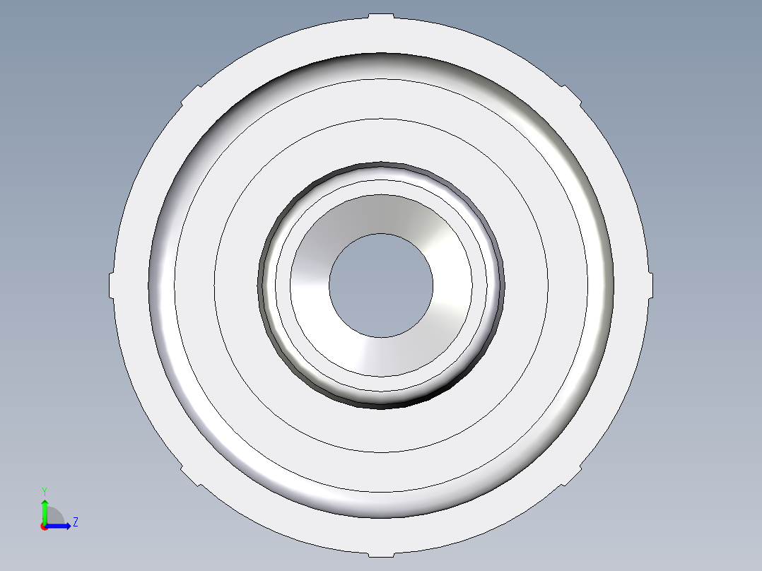 CA43系列-24°轻型直头左视图