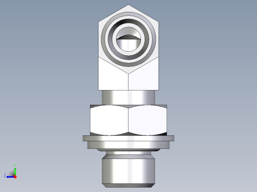 卡套式工业通用硬管接头EO_Adjustable_Locknut_elbow_WEE06LLROMDCF右视缩略图