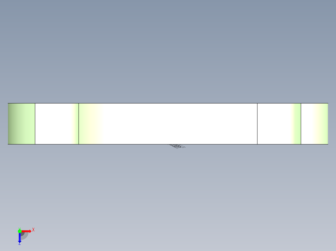 间隙轮工作盘俯视图