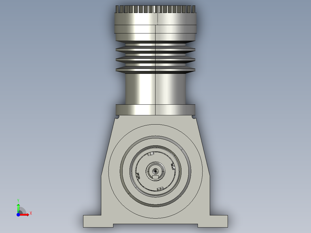 空气压缩机-5--stp前视图