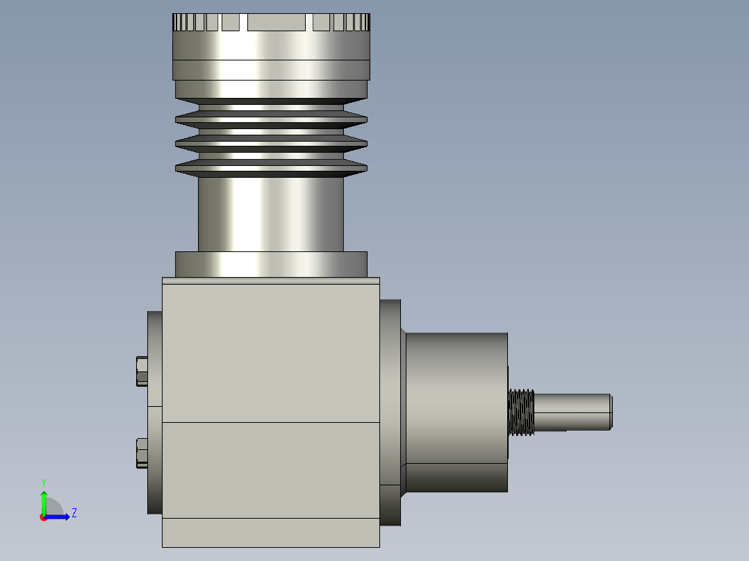 空气压缩机-5--stp左视图
