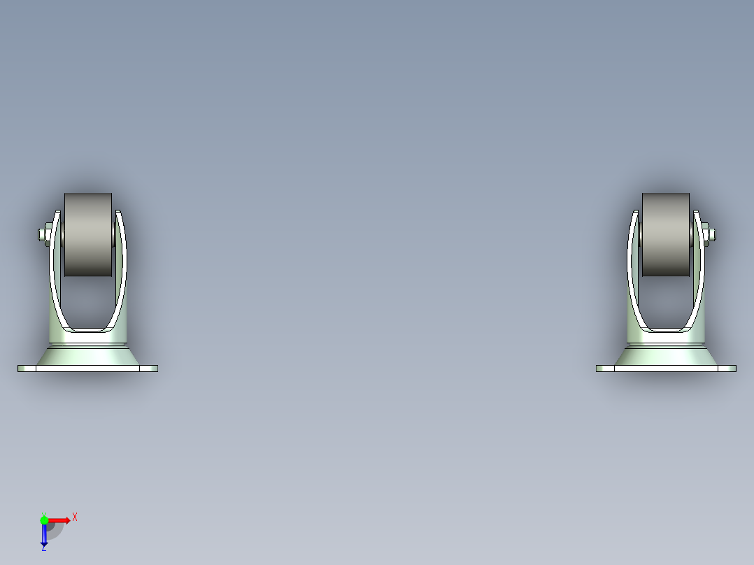 可折叠行李箱俯视图