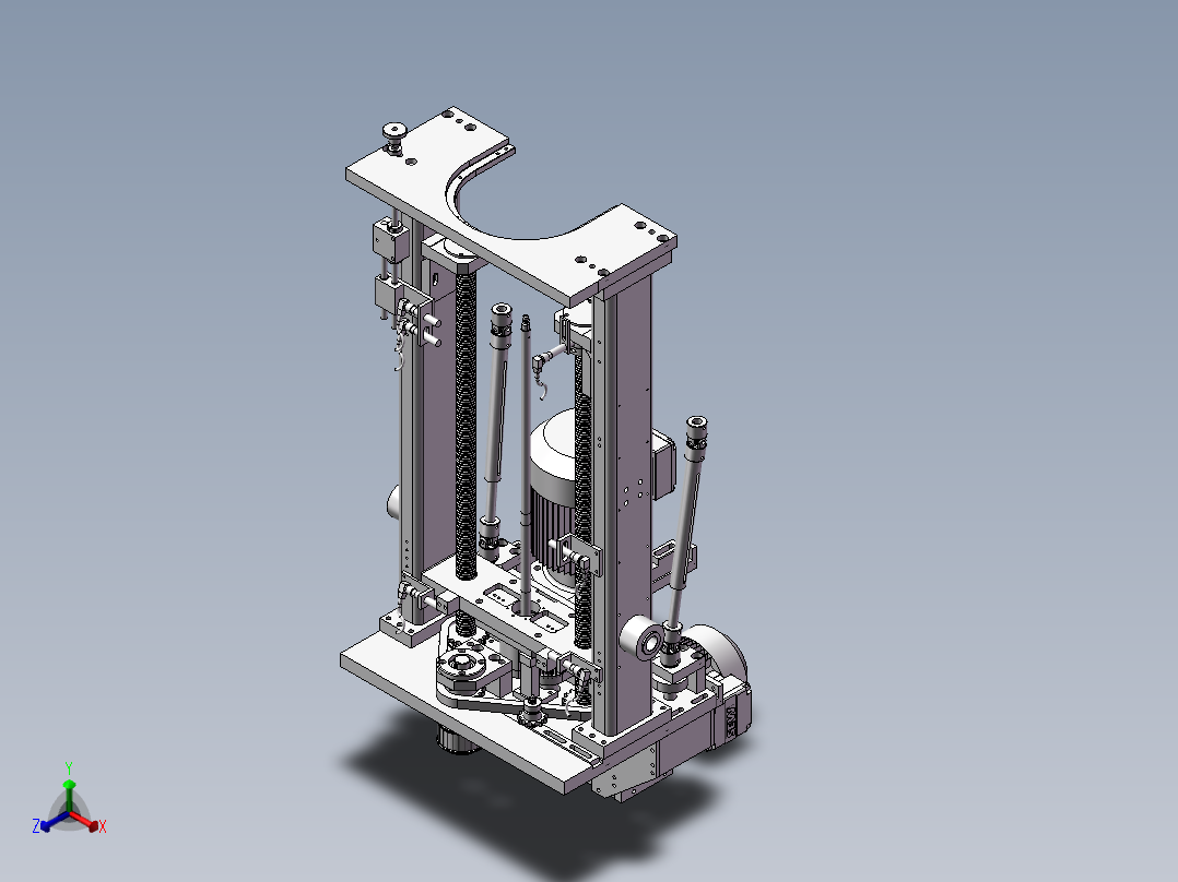 链条传动滚珠丝杠升降机