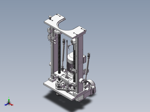 链条传动滚珠丝杠升降机