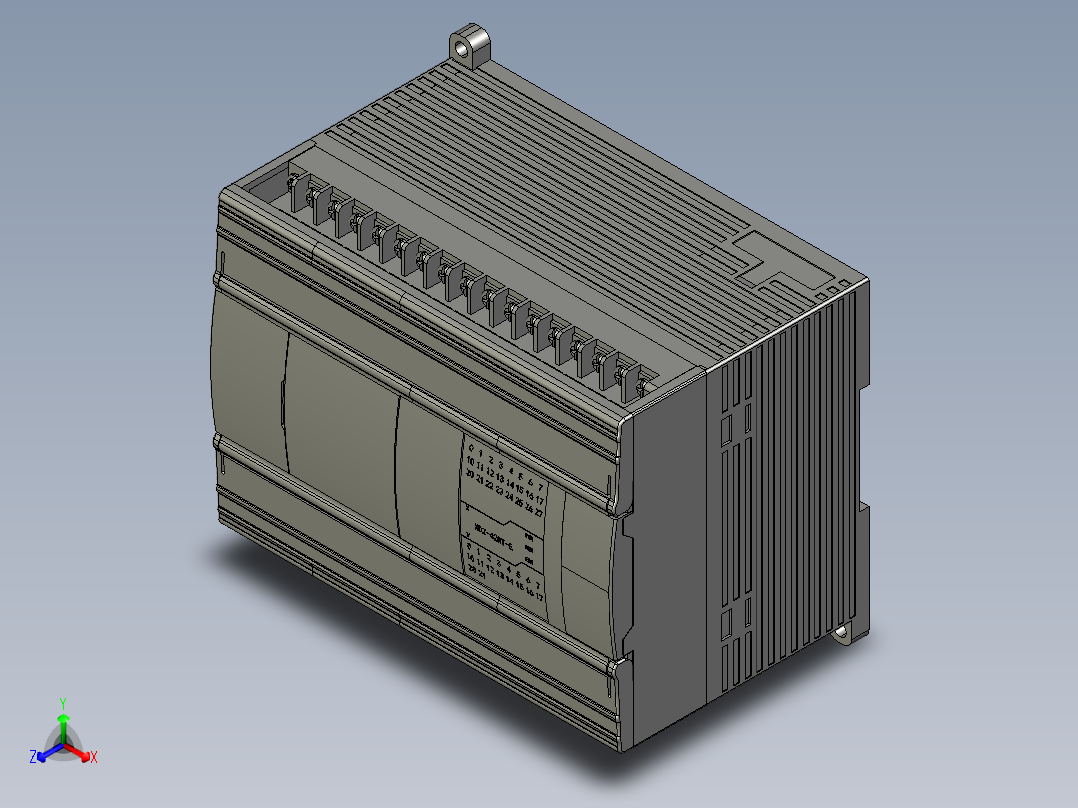 XD2-42RT-E正等轴测图