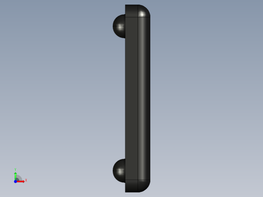 型材-BR 30X30 COVER CAP WITH HOLE KJN503143前视缩略图