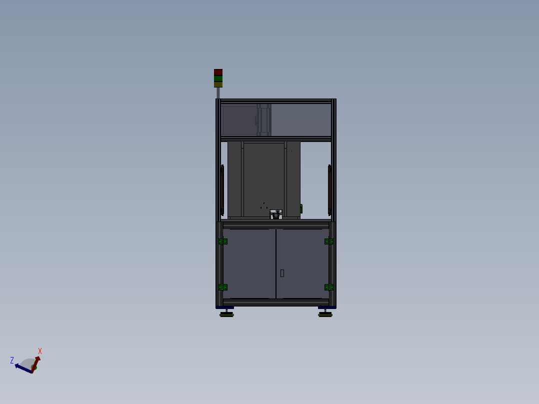 9机油泵体螺栓拧紧机前视图