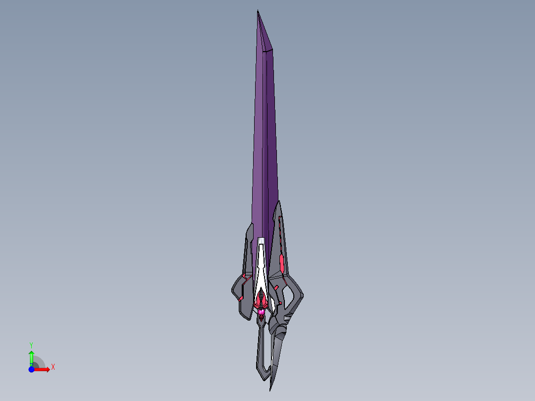 剑、宝剑(198)前视图