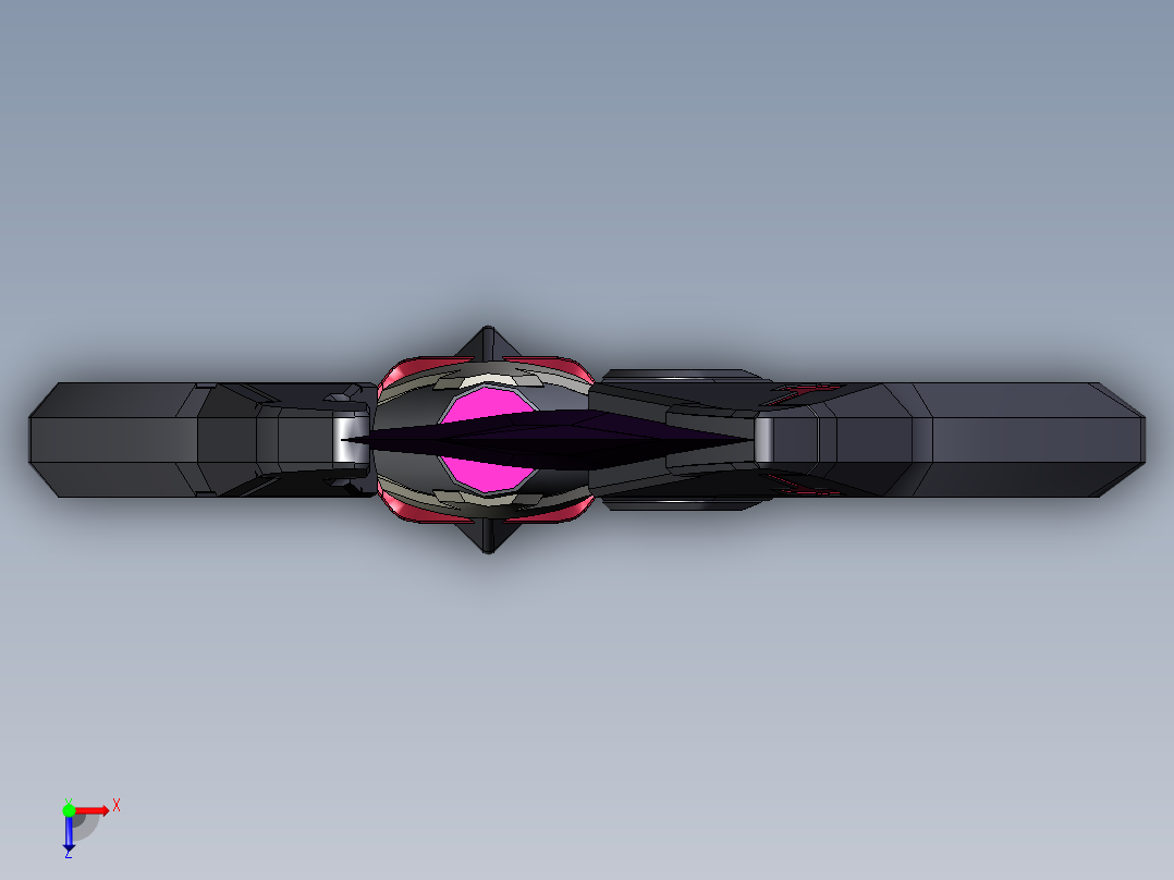 剑、宝剑(198)俯视图