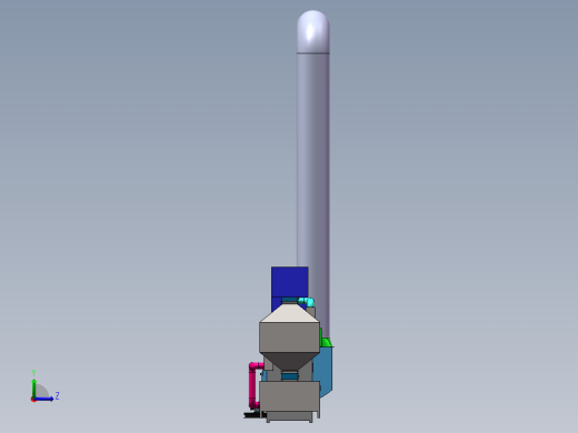 VOCs催化燃烧sw20可编辑左视缩略图