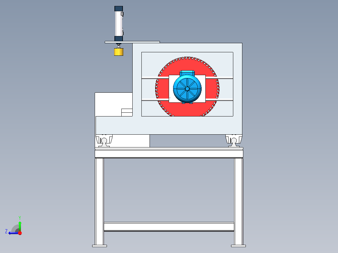 木材自动切割设备sw22右视图