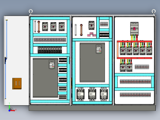 变频器控制柜 63672前视缩略图