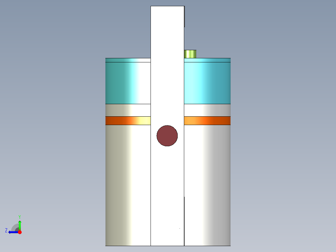 一种儿科科室专用热奶器右视图