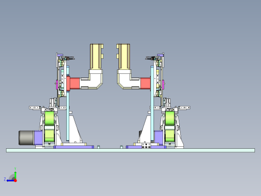 流水线取料机构设计右视缩略图