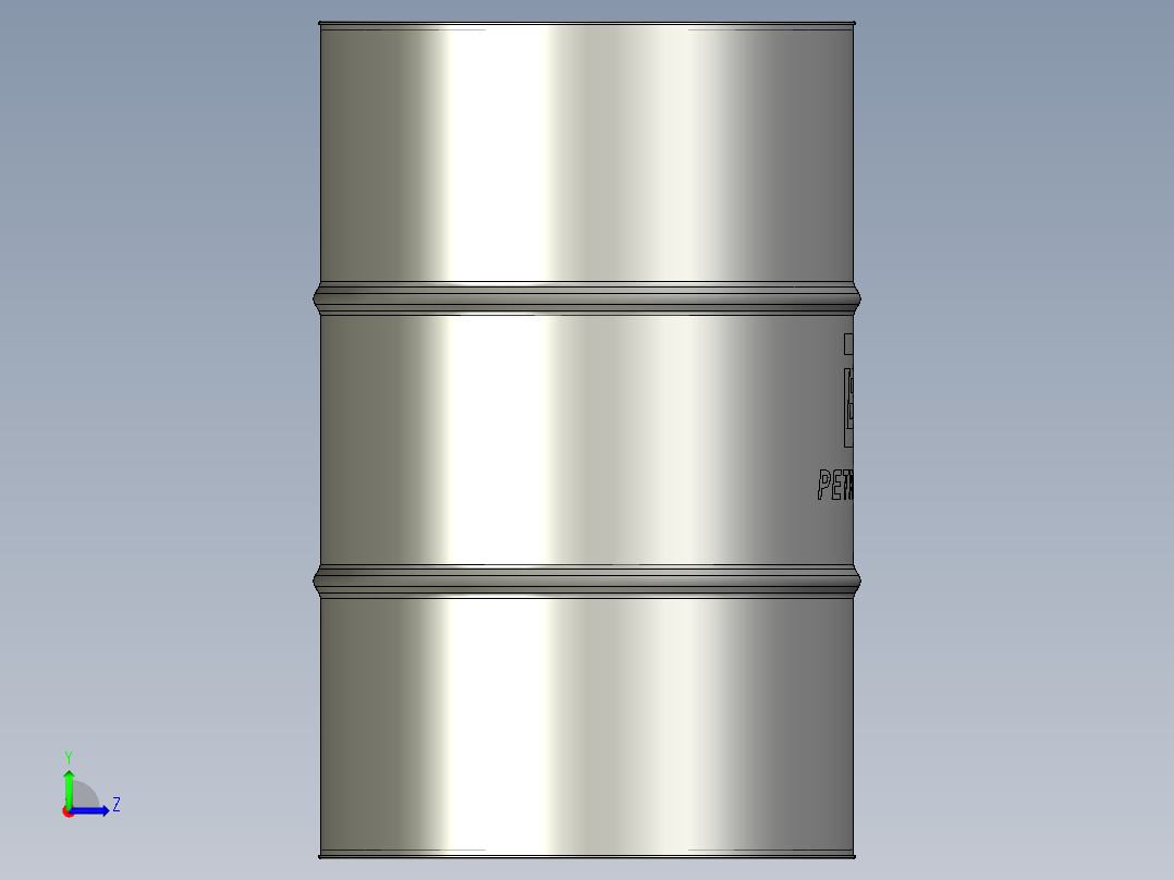 瓶子、罐子、桶(101)左视图